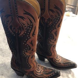 Corral studded boots